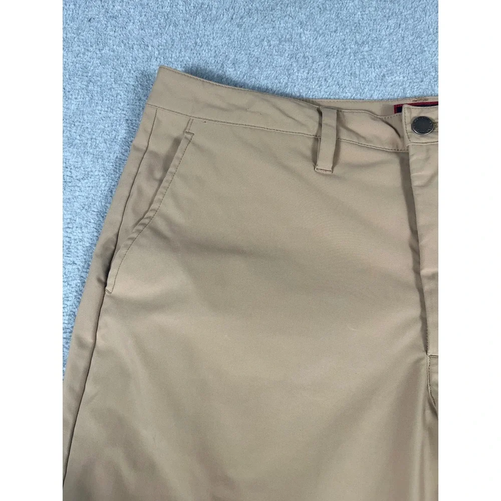 UNTUCKit Mens Chancellor Performance Shorts Bundle Tan Black Size 34 Lot of 2